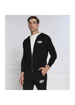Emporio Armani Wełniana bluza | Slim Fit ze sklepu Gomez Fashion Store w kategorii Bluzy męskie - zdjęcie 184348121