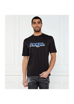Hugo Blue T-shirt Nugibol | Regular Fit ze sklepu Gomez Fashion Store w kategorii T-shirty męskie - zdjęcie 184348153