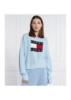 Tommy Jeans Sweter FLAG | Regular Fit ze sklepu Gomez Fashion Store w kategorii Swetry damskie - zdjęcie 184348233