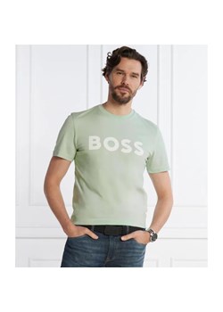 BOSS ORANGE T-shirt Thinking 1 | Regular Fit ze sklepu Gomez Fashion Store w kategorii T-shirty męskie - zdjęcie 184348332
