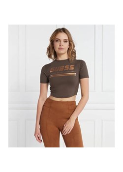 GUESS ACTIVE T-shirt AGGIE ACTIVE | Cropped Fit ze sklepu Gomez Fashion Store w kategorii Bluzki damskie - zdjęcie 184348412
