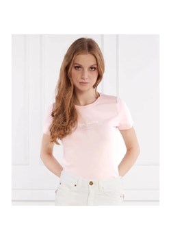 Pepe Jeans London T-shirt | Slim Fit ze sklepu Gomez Fashion Store w kategorii Bluzki damskie - zdjęcie 184348450