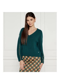 Marc Cain Wełniany sweter | Loose fit ze sklepu Gomez Fashion Store w kategorii Swetry damskie - zdjęcie 184348470