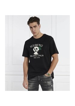 Iceberg T-shirt | Regular Fit ze sklepu Gomez Fashion Store w kategorii T-shirty męskie - zdjęcie 184348953
