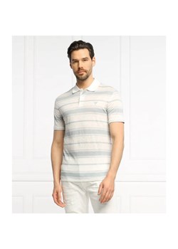 GUESS Lniane polo JOSU | Regular Fit ze sklepu Gomez Fashion Store w kategorii T-shirty męskie - zdjęcie 184349044