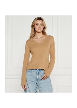 Tommy Hilfiger Wełniany sweter | Regular Fit ze sklepu Gomez Fashion Store w kategorii Swetry damskie - zdjęcie 184349300