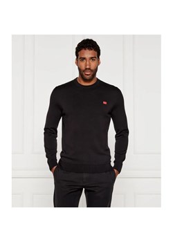 HUGO Sweter San Cassius | Regular Fit ze sklepu Gomez Fashion Store w kategorii Swetry męskie - zdjęcie 184349370