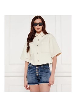 Hugo Blue Jeansowa koszula Getecna_B | Cropped Fit ze sklepu Gomez Fashion Store w kategorii Koszule damskie - zdjęcie 184349372