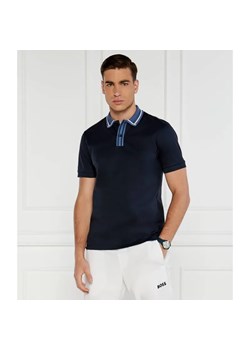 BOSS BLACK Polo Phillipson 36 | Slim Fit | mercerised ze sklepu Gomez Fashion Store w kategorii T-shirty męskie - zdjęcie 184349454