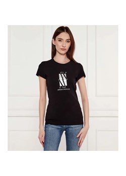 Armani Exchange T-shirt | Slim Fit ze sklepu Gomez Fashion Store w kategorii Bluzki damskie - zdjęcie 184349692