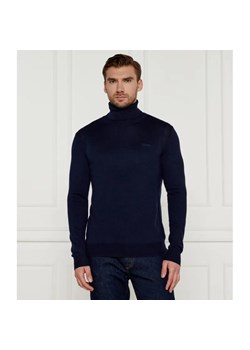 GUESS Golf EBENEZER | Slim Fit | z dodatkiem jedwabiu ze sklepu Gomez Fashion Store w kategorii Swetry męskie - zdjęcie 184349814