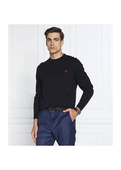 HUGO Sweter San Cassius | Regular Fit ze sklepu Gomez Fashion Store w kategorii Swetry męskie - zdjęcie 184350382