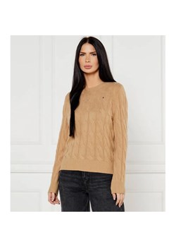 Tommy Hilfiger Wełniany sweter | Regular Fit ze sklepu Gomez Fashion Store w kategorii Swetry damskie - zdjęcie 184350432