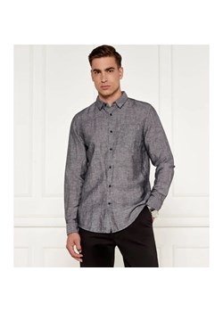 Calvin Klein Lniana koszula | Slim Fit ze sklepu Gomez Fashion Store w kategorii Koszule męskie - zdjęcie 184350490