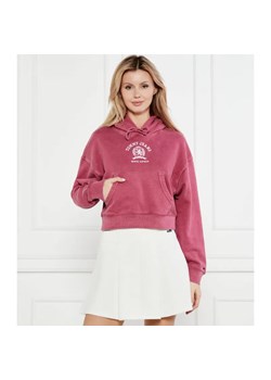 Tommy Jeans Bluza VARSITY CREST | Cropped Fit ze sklepu Gomez Fashion Store w kategorii Bluzy damskie - zdjęcie 184350522