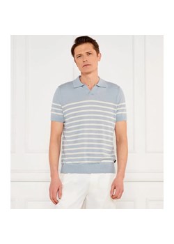 Windsor Lniane polo 13 Lindo-PF | Regular Fit ze sklepu Gomez Fashion Store w kategorii T-shirty męskie - zdjęcie 184350654