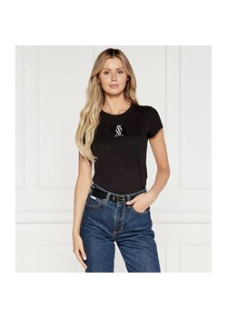 Armani Exchange T-shirt | Regular Fit ze sklepu Gomez Fashion Store w kategorii Bluzki damskie - zdjęcie 184350721