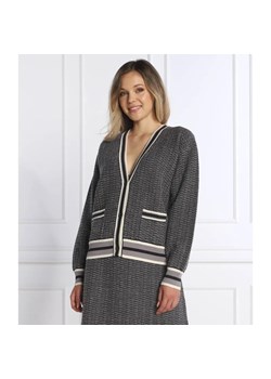 Joop! Kardigan | Regular Fit | z dodatkiem wełny ze sklepu Gomez Fashion Store w kategorii Swetry damskie - zdjęcie 184350744