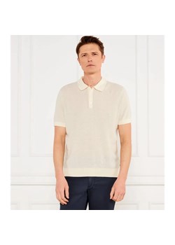 Windsor Lniane polo 13 Lindo-PR | Regular Fit ze sklepu Gomez Fashion Store w kategorii T-shirty męskie - zdjęcie 184350760