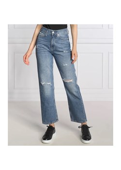 Calvin Klein Jeans Jeansy | Straight fit | high rise ze sklepu Gomez Fashion Store w kategorii Jeansy damskie - zdjęcie 184350871