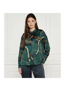 Marc Cain Satynowa koszula | Regular Fit ze sklepu Gomez Fashion Store w kategorii Koszule damskie - zdjęcie 184350932