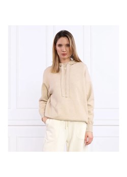 Calvin Klein Bluza | Regular Fit | z dodatkiem kaszmiru ze sklepu Gomez Fashion Store w kategorii Bluzy damskie - zdjęcie 184350992