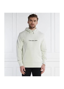 Calvin Klein Jeans Bluza SQUARE FREQUENCY LOGO | Regular Fit ze sklepu Gomez Fashion Store w kategorii Bluzy męskie - zdjęcie 184351010