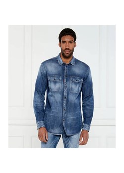 Dsquared2 Jeansowa koszula | Regular Fit ze sklepu Gomez Fashion Store w kategorii Koszule męskie - zdjęcie 184351060