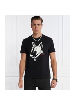 HUGO T-shirt Dammock | Regular Fit ze sklepu Gomez Fashion Store w kategorii T-shirty męskie - zdjęcie 184351074