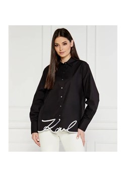 Karl Lagerfeld Koszula karl hem signature shirt | Regular Fit ze sklepu Gomez Fashion Store w kategorii Koszule damskie - zdjęcie 184351094