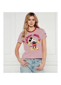 Desigual T-shirt MICKEY MOUSE | Desigual x Disney | Regular Fit ze sklepu Gomez Fashion Store w kategorii Bluzki damskie - zdjęcie 184351181