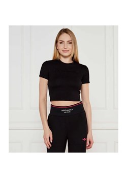EA7 T-shirt | Cropped Fit ze sklepu Gomez Fashion Store w kategorii Bluzki damskie - zdjęcie 184351182