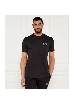 EA7 T-shirt | Slim Fit - id: E7255M000123C51 - marki Emporio Armani - 184351274 EA7 T-shirt | Slim Fit ze sklepu Gomez Fashion Store w kategorii T-shirty męskie - zdjęcie 184351274