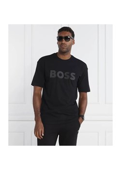 BOSS GREEN T-shirt Tee Lotus | Regular Fit ze sklepu Gomez Fashion Store w kategorii T-shirty męskie - zdjęcie 184351314