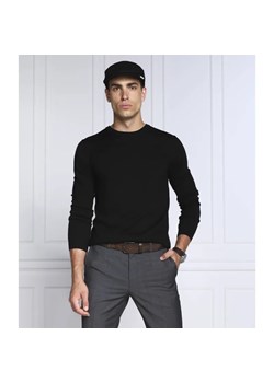 HUGO Wełniany sweter San Cedric-M1 | Regular Fit ze sklepu Gomez Fashion Store w kategorii Swetry męskie - zdjęcie 184351353
