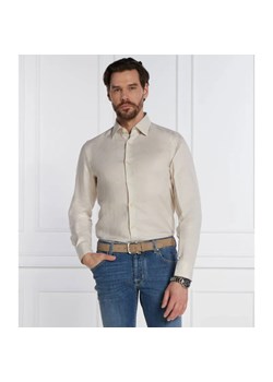 BOSS BLACK Lniana koszula C-HAL-kent-C3-223 | Casual fit ze sklepu Gomez Fashion Store w kategorii Koszule męskie - zdjęcie 184351421