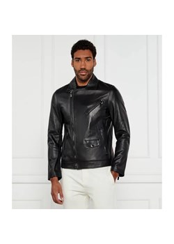 Karl Lagerfeld Skórzana kurtka | Regular Fit ze sklepu Gomez Fashion Store w kategorii Kurtki męskie - zdjęcie 184351460
