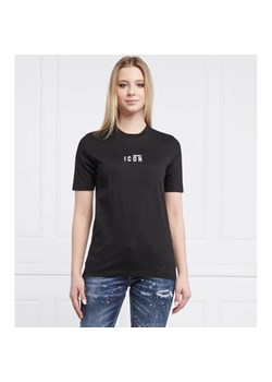 Dsquared2 T-shirt Renny | Regular Fit ze sklepu Gomez Fashion Store w kategorii Bluzki damskie - zdjęcie 184351613