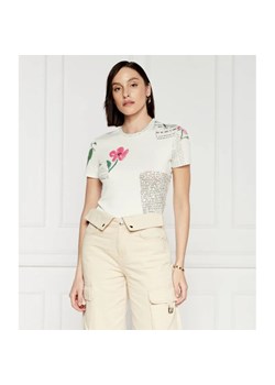 Desigual T-shirt MIRNA | Slim Fit ze sklepu Gomez Fashion Store w kategorii Bluzki damskie - zdjęcie 184351690