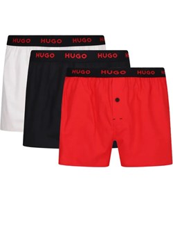 Hugo Bodywear Bokserki 3-pack WOVEN BOXER TRIPLET ze sklepu Gomez Fashion Store w kategorii Majtki męskie - zdjęcie 184351721