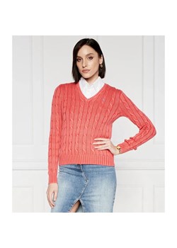 POLO RALPH LAUREN Sweter KIMBERLY | Slim Fit ze sklepu Gomez Fashion Store w kategorii Swetry damskie - zdjęcie 184351741