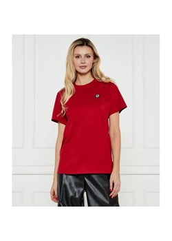 Karl Lagerfeld T-shirt IKON PATCH | Loose fit ze sklepu Gomez Fashion Store w kategorii Bluzki damskie - zdjęcie 184351801