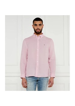 Tommy Hilfiger Lniana koszula PIGMENT DYED | Regular Fit ze sklepu Gomez Fashion Store w kategorii Koszule męskie - zdjęcie 184351804