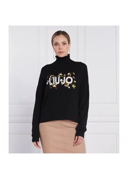 Liu Jo Golf | Regular Fit | z dodatkiem wełny i kaszmiru ze sklepu Gomez Fashion Store w kategorii Swetry damskie - zdjęcie 184351974