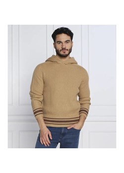 BOSS BLACK Wełniany sweter Lampione | Regular Fit ze sklepu Gomez Fashion Store w kategorii Swetry męskie - zdjęcie 184351981