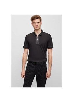 BOSS BLACK Polo Paras 199 | Slim Fit | mercerised ze sklepu Gomez Fashion Store w kategorii T-shirty męskie - zdjęcie 184352044