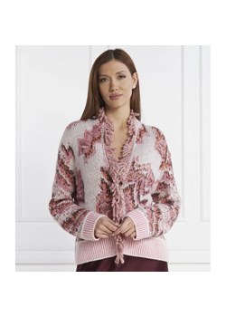 Marc Cain Kardigan | Regular Fit | z dodatkiem wełny ze sklepu Gomez Fashion Store w kategorii Swetry damskie - zdjęcie 184352063