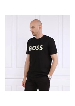 BOSS GREEN T-shirt Tee 1 | Regular Fit | Slim Fit ze sklepu Gomez Fashion Store w kategorii T-shirty męskie - zdjęcie 184352124