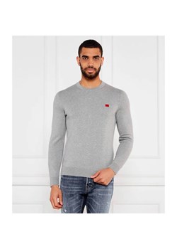 HUGO Sweter San Cassius | Regular Fit ze sklepu Gomez Fashion Store w kategorii Swetry męskie - zdjęcie 184352161