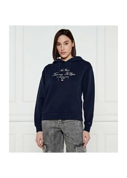 Tommy Hilfiger Bluza Modern Script Graphic | Regular Fit ze sklepu Gomez Fashion Store w kategorii Bluzy damskie - zdjęcie 184352180